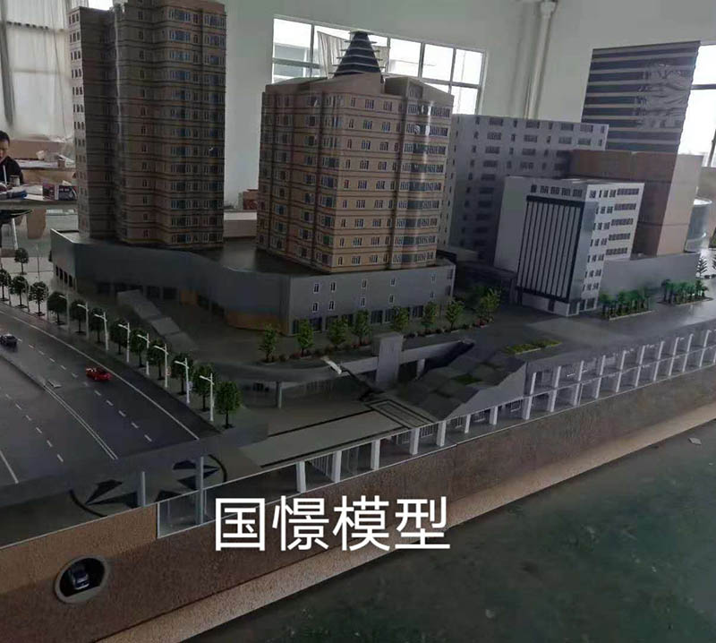 富蕴县建筑模型