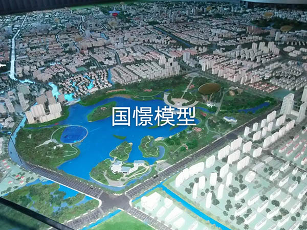 富蕴县建筑模型