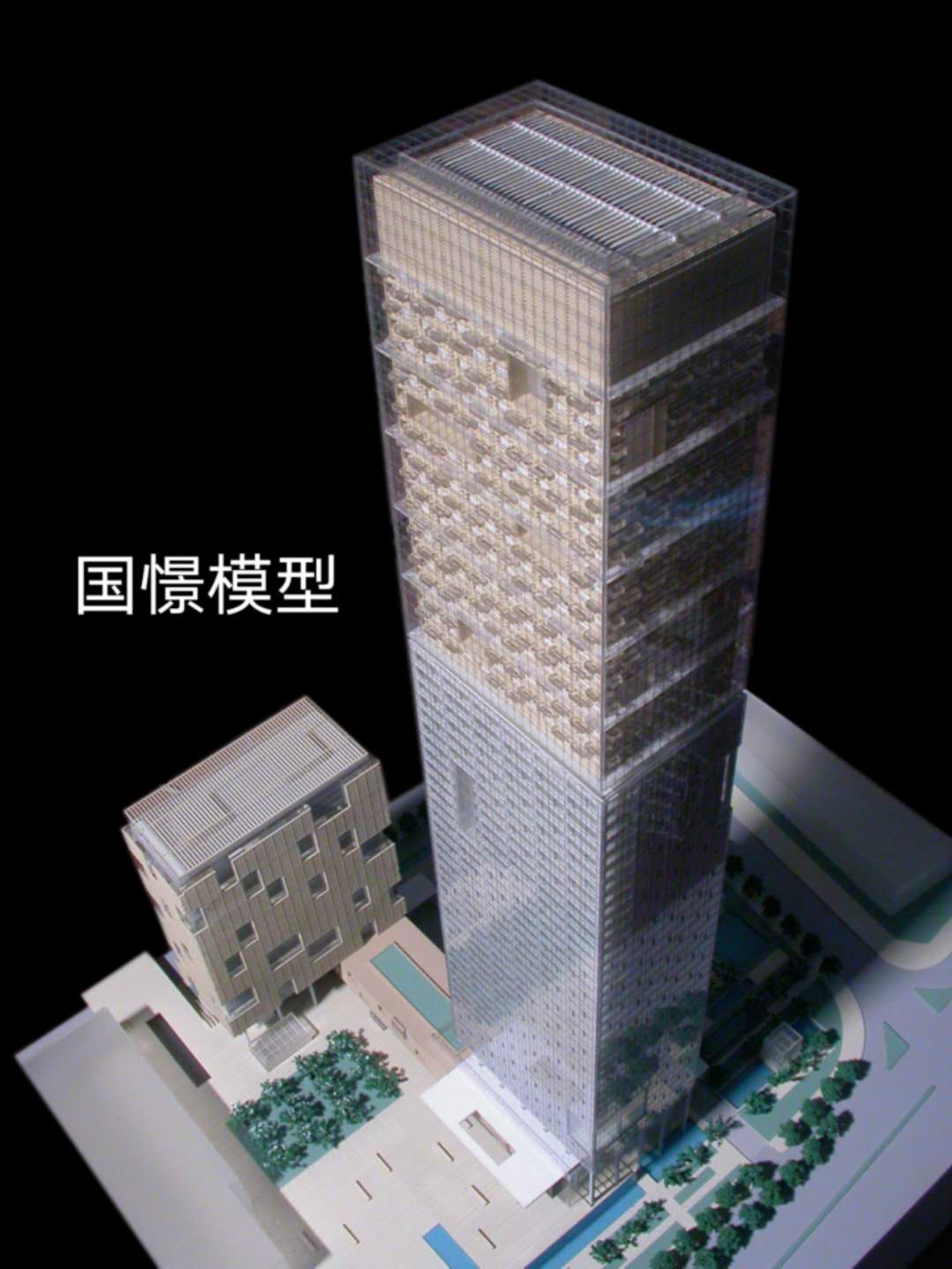 富蕴县建筑模型