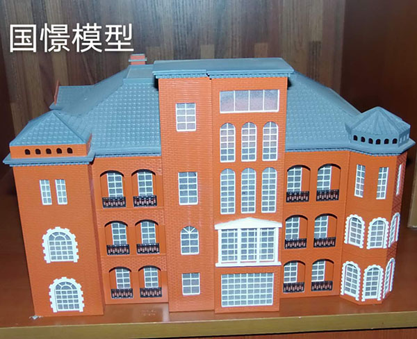 富蕴县建筑模型