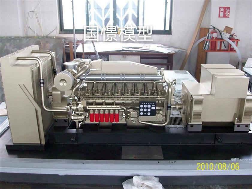 富蕴县柴油机模型